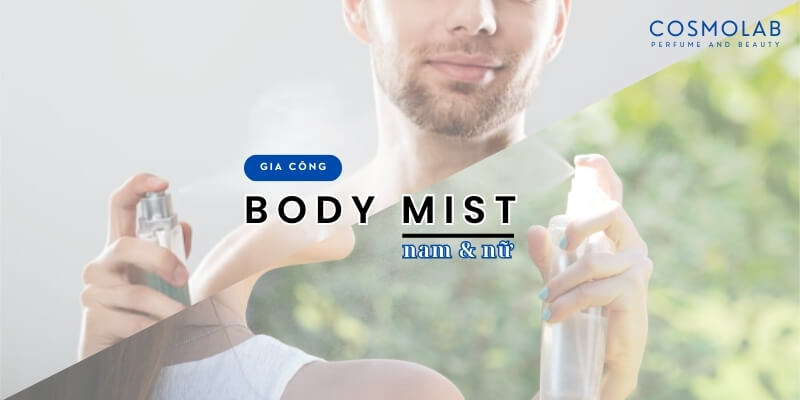 sản xuất gia công body mist thương hiệu riêng 