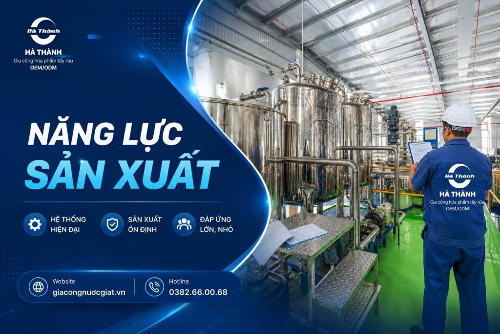 Năng lực sản xuất Hà Thành