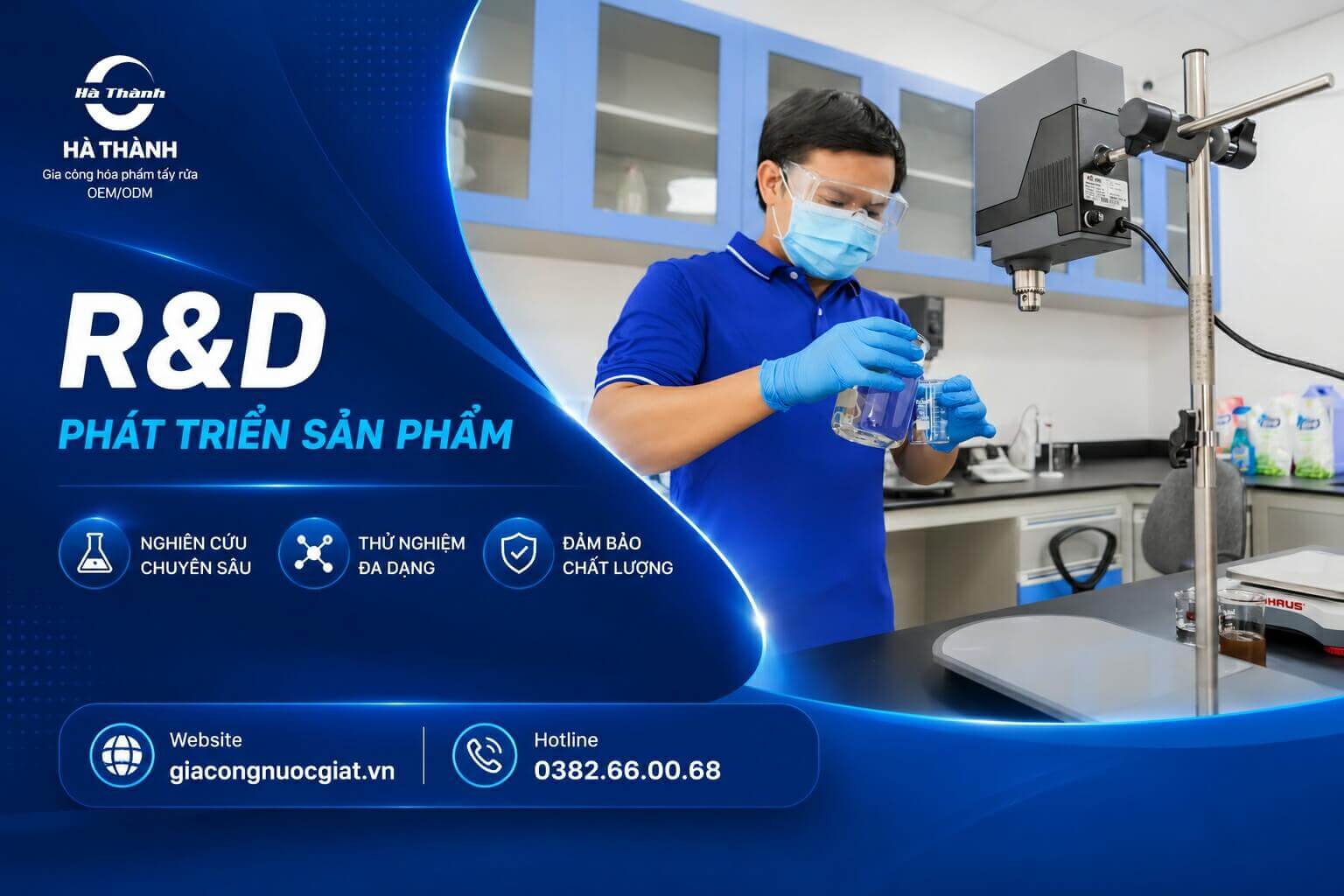 R&D Nghiên cứu & phát triển sản phẩm tại Hà Thành