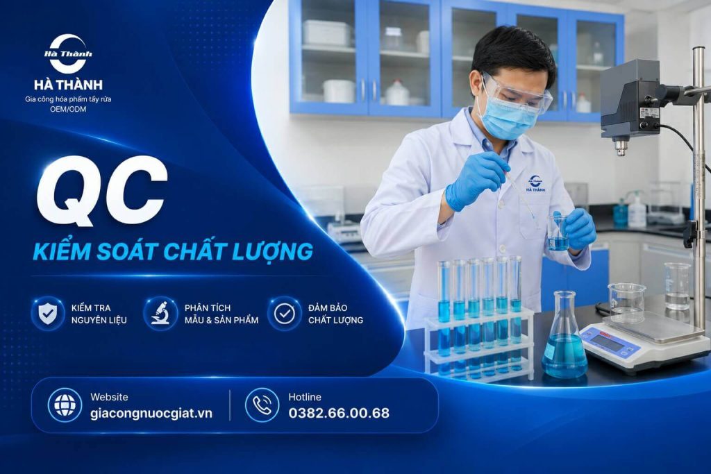 QC Kiểm soát chất lượng tại Hà Thành