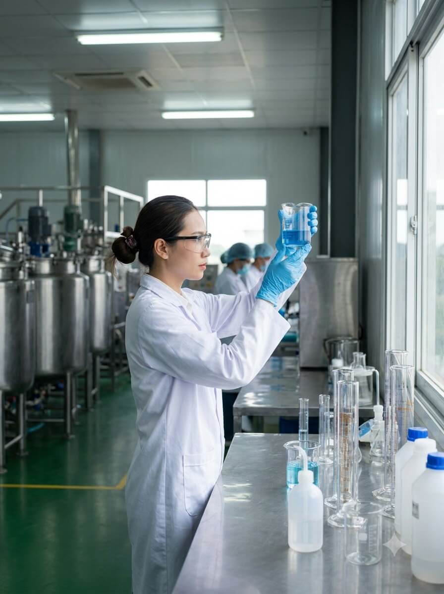 Đối tác gia công hóa phẩm tẩy rửa cho thương hiệu Việt