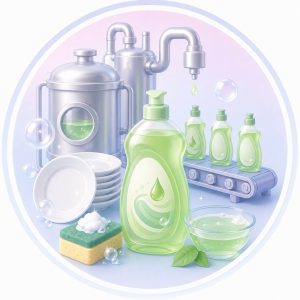 gia công nước rửa chén Hà Thành