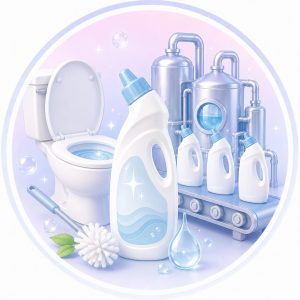 gia công nước tẩy rửa bồn cầu Hà Thành